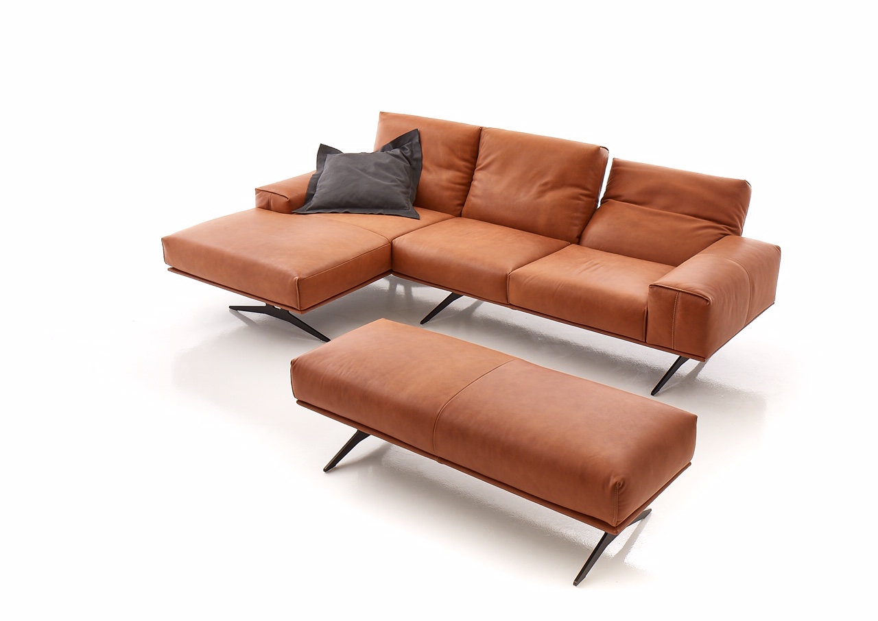 HANK 2 Sectional sofa and stool